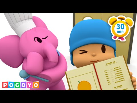 Pocoyo'nun 5 yıldızlı restoranı (30 dakika)  Pocoyo 🇹🇷 - Resmi Kanal | Çocuklar için Çizgi Filmler