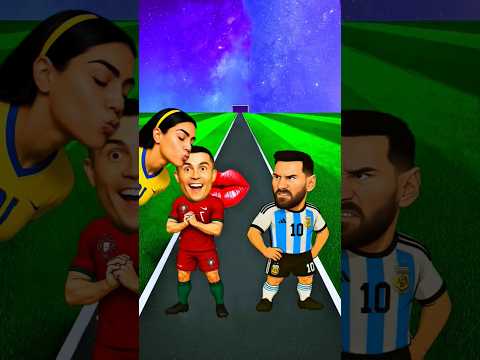 Ronaldo and  Messi callange #shorts #ronaldo #messi