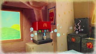 Miniaturas pra família toda brincar: Little McDonald’s chegou no McLanche Feliz.