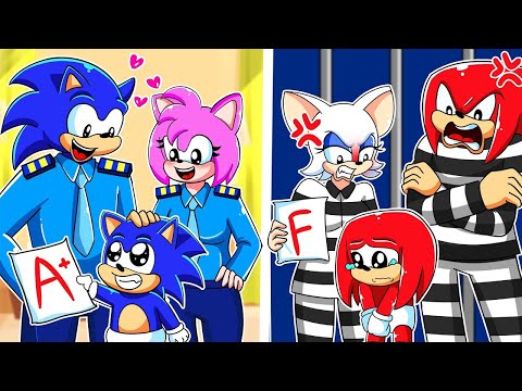 Family Police vs Family Thief!!! - Sonic The Hedgehog 3 Animation