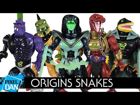 Do Toy Collectors Want Them? Mattel Finally Made These Snake Men!