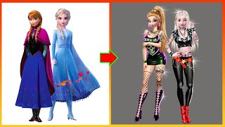 What Happens When Elsa and Anna Try New Styles ?