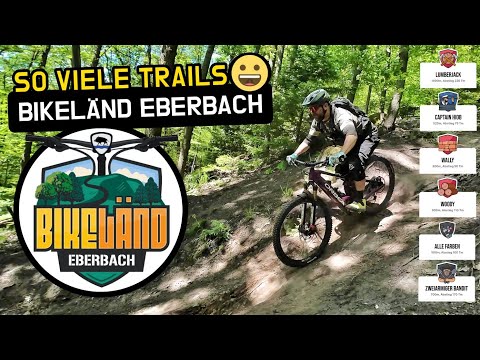 SO VIELE TRAILS 🚲 Bikeländ Eberbach 2024 | Komplette Trailabfahrten | FOCUS JAM² SL