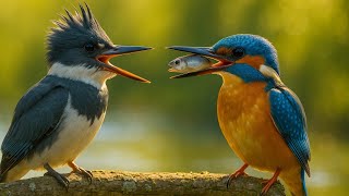 Real Bird Calls for Deep Sleep & Relaxation | Stunning Nature Sounds with Kingfishers