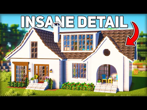 How I Built the MOST DETAILED House in Minecraft