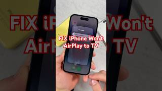 FIX AirPlay Not Working