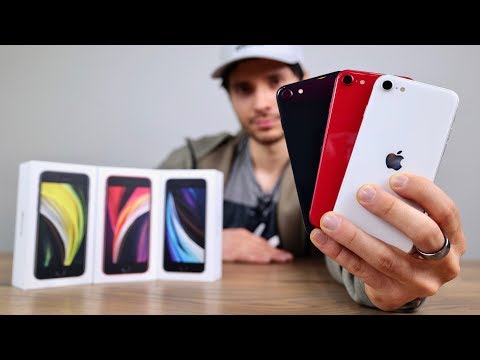 (ENGLISH) iPhone SE (2020) Unboxing & 50ft Drop Test!
