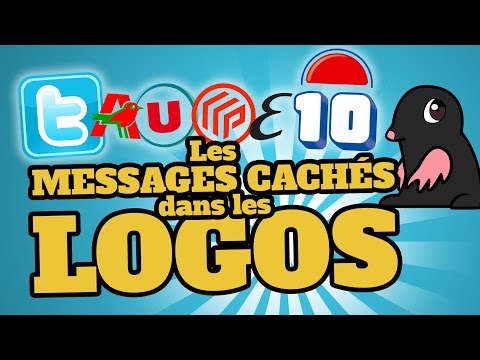 TOP 10 des messages cachés dans les LOGOS