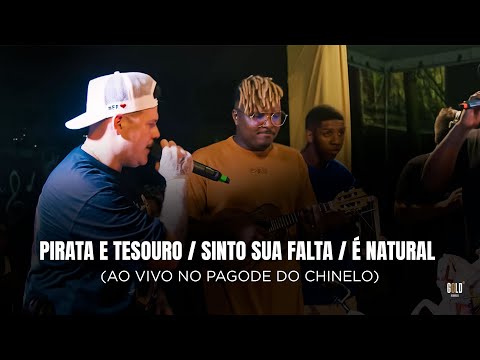 Ferrugem - Pirata e Tesouro / Sinto Sua Falta / É Natural  (Ao Vivo no Pagode do Chinelo)