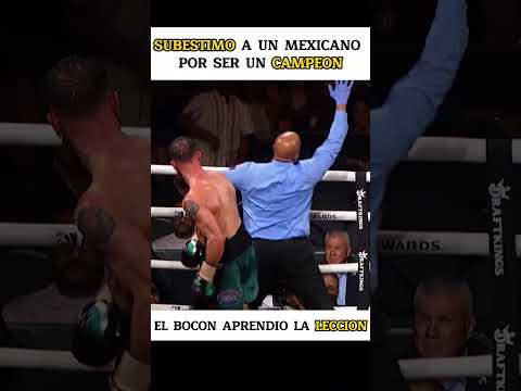 Nunca subestimes a un boxeador mexicano ๐ฅ๐ฒ๐ฝ #mma #boxeomexico #mexicanos #boxeo #ufcmexico