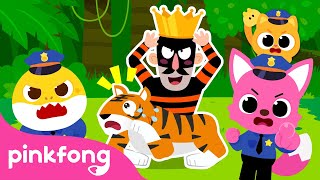 🐵 Veo, Veo Jungle Thieves | Catch the Thief | Pinkfong the Police | Pinkfong Official
