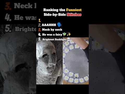 Ranking the Funniest Side by side Stitches