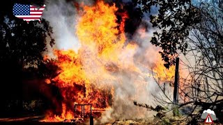 Massive prairie fire in Balch Springs /Texas  :USA 🇺🇲