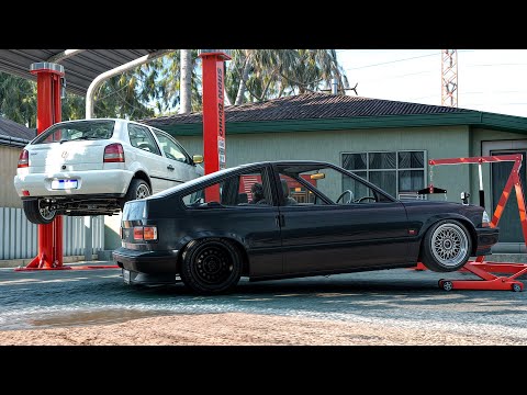 Cortei as Molas, Novas Rodas e Preparei o motor 1.0 do Gol G2! - Vida de Preparador #2