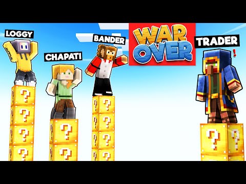 TRADER WAR IN OVER IN DUBAI CITY | MINECRAFT