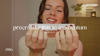 ASMR REIKI transmuting procrastination into momentum (singing bowl, mic scratches, soft spoken)