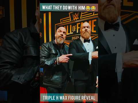 Triple H Clown 🤡 At WWE HallOfFame 2025 #tripleh #shortsfeed #wwe
