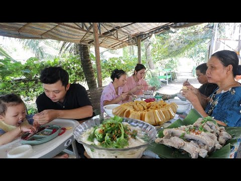 Cả Nhà Ăn Sườn Nấu Măng, Cha Q Mất 3-5 Triệu Mỗi Ngày, Ít Quay Video Vì Gặp Sự Cố này