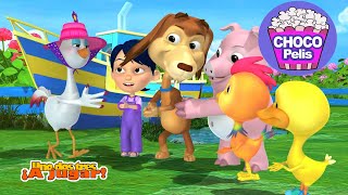 CORRE EL ANILLO JUEGO | MI PERRO CHOCOLO  CANCIONES INFANTILES #cuentosinfantiles #videosinfantiles