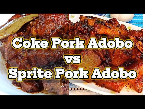 Coke Pork Adobo vs Sprite Pork Adobo! Which is the Winner?