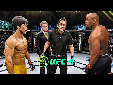 Bruce Lee vs Anthony Johnson   EA Sports UFC 4   Epic Fight 🔥🐲