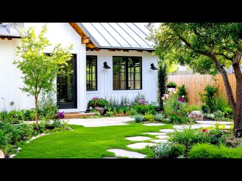 Beautiful landscaping for your home Design your home with a unique backyard garden in your style