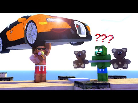 Bodybuilding Challenge (ALL EPISODES) - Minecraft Animation