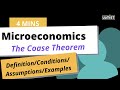 Coase Theorem and Market Efficiency