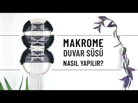 MAKROME DUVAR SÜSÜ NASIL YAPILIR?