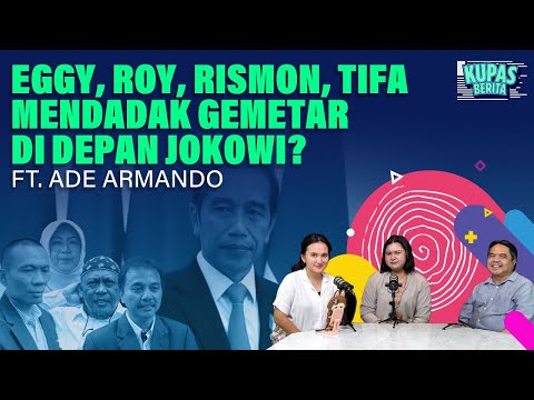 EGGY SUJANA MENDADAK CIUT, NINGGALIN ROY SURYO DAN RISMON? I Kupas Berita Ft. Ade Armando