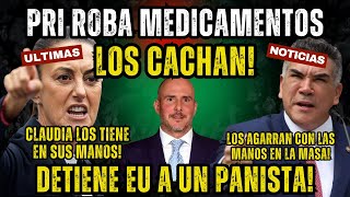 CACHAN al PRI robando MEDICAMENTOS del IMSS