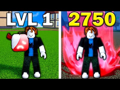 Noob To Max With PAIN FRUIT In Blox Fruits