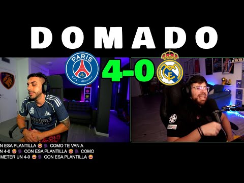 LA COBRA DOMA A DjMaRiiO DESPUES DEL PSG 4-0 REAL MADRID | SEMIS MUNDIAL DE CLUBES