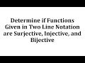 Understanding Functions: Injective, Surjective, and Bijective