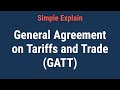 GATT and Global Trade Principles