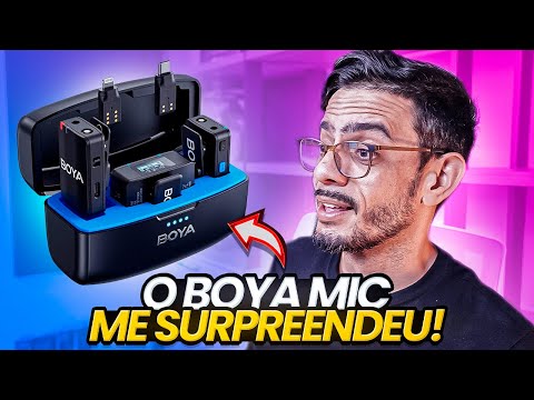 🎙Adeus, Dji Mic! Microfone BoyaMic sem Fio - Melhor Custo Benefício - Testei Tudo!