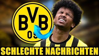 gerade verlassen! traurige Nachrichten!Neuigkeiten von Borussia Dortmund