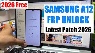 Samsung A12 FRP Bypass Android 12 2026 | Remove Google Account A125F | Samsung a12 FRP Unlock