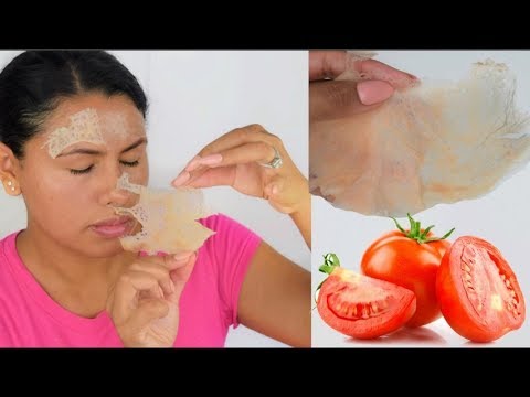 Elimina Tu Vello Facial Permanente Con Tomate . 100% Funciona .fashionbycarol