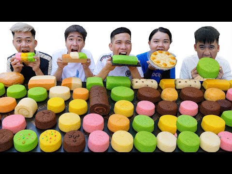 Hưng Troll | Thử Thách Người Cuối Cùng Ngừng Ăn Bánh Bông Lan Nhận 500$