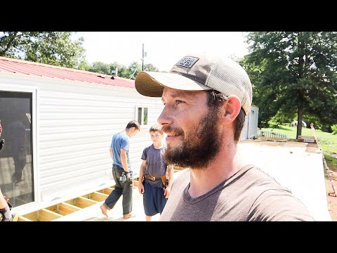 Laying It All Down || Home Addition Build Recap 11