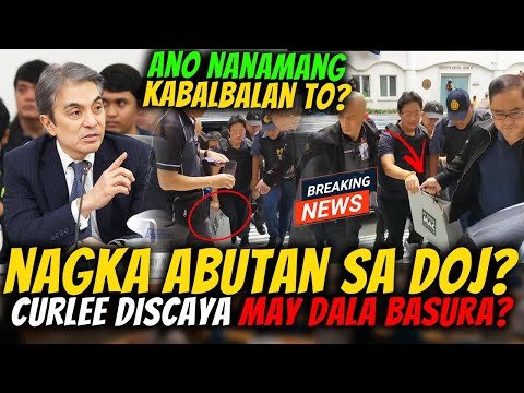 CURLEE DISCAYA MAY DALANG BASURA? NAGKA ABUTAN SA DOJ~! ZALDY CO NASA SPAIN NA!
