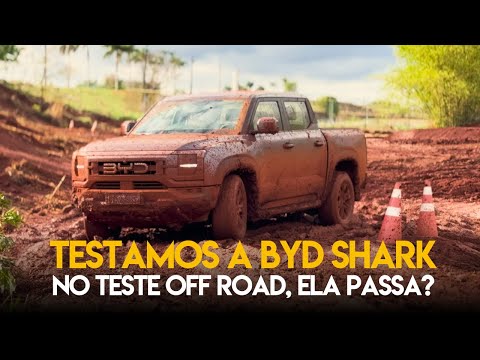 Testamos a BYD Shark no teste Off Road Ela passa?