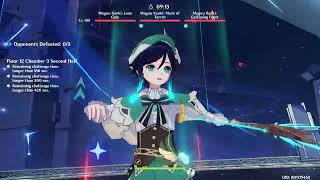 Abyss 3.5 Skill Issues Gameplay Genshin Impact #genshinimpact