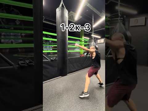 Комбинация 1-2к-3 #boxing #kickboxing #motivation #mma #sports #muaythai #fighter #prihod