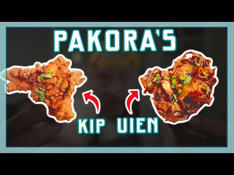 INDIASE SNACK! DE PAKORA!  | EtenmetNick | How to