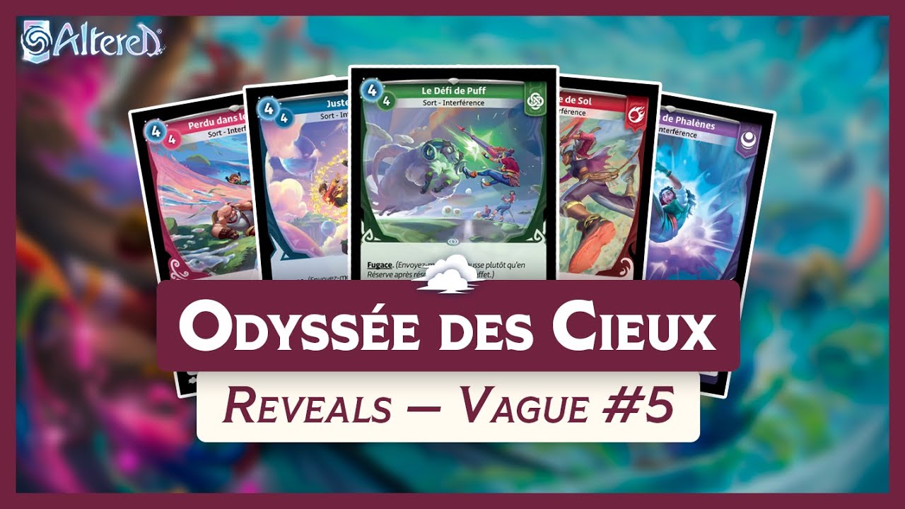 ☁️ | 5ème vague de REVEALS pour l'Odyssée des Cieux — Altered TCG