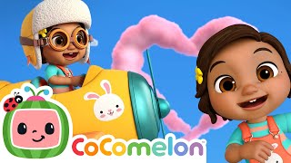 Join our Cloud-Shaping Fun🎶💭| Nina's Familia | CoComelon Nursery Rhymes & Kids Songs