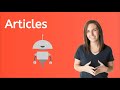 Understanding Articles in English