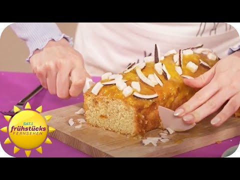 Mango-Kokoskuchen - ein fruchtig-saftiges Gebäck für gute Stimmung | SAT.1 Frühstücksfernsehen